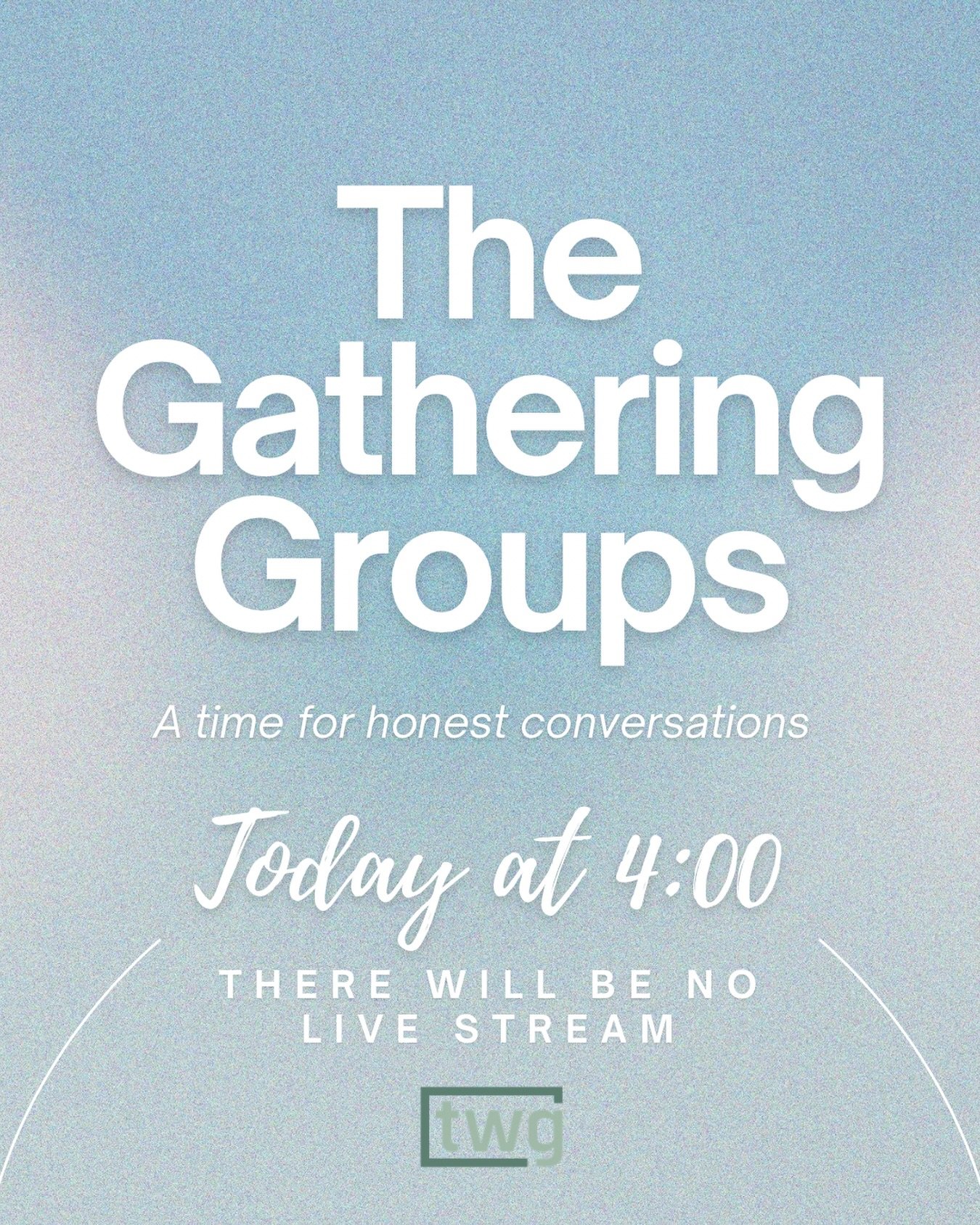 Church isn&rsquo;t just about listening, it&rsquo;s about growing together. Join us this Sunday for The Gathering Groups. A time where we slow down and have real conversations about life, faith and what Jesus is teaching us. It&rsquo;s one of the mos