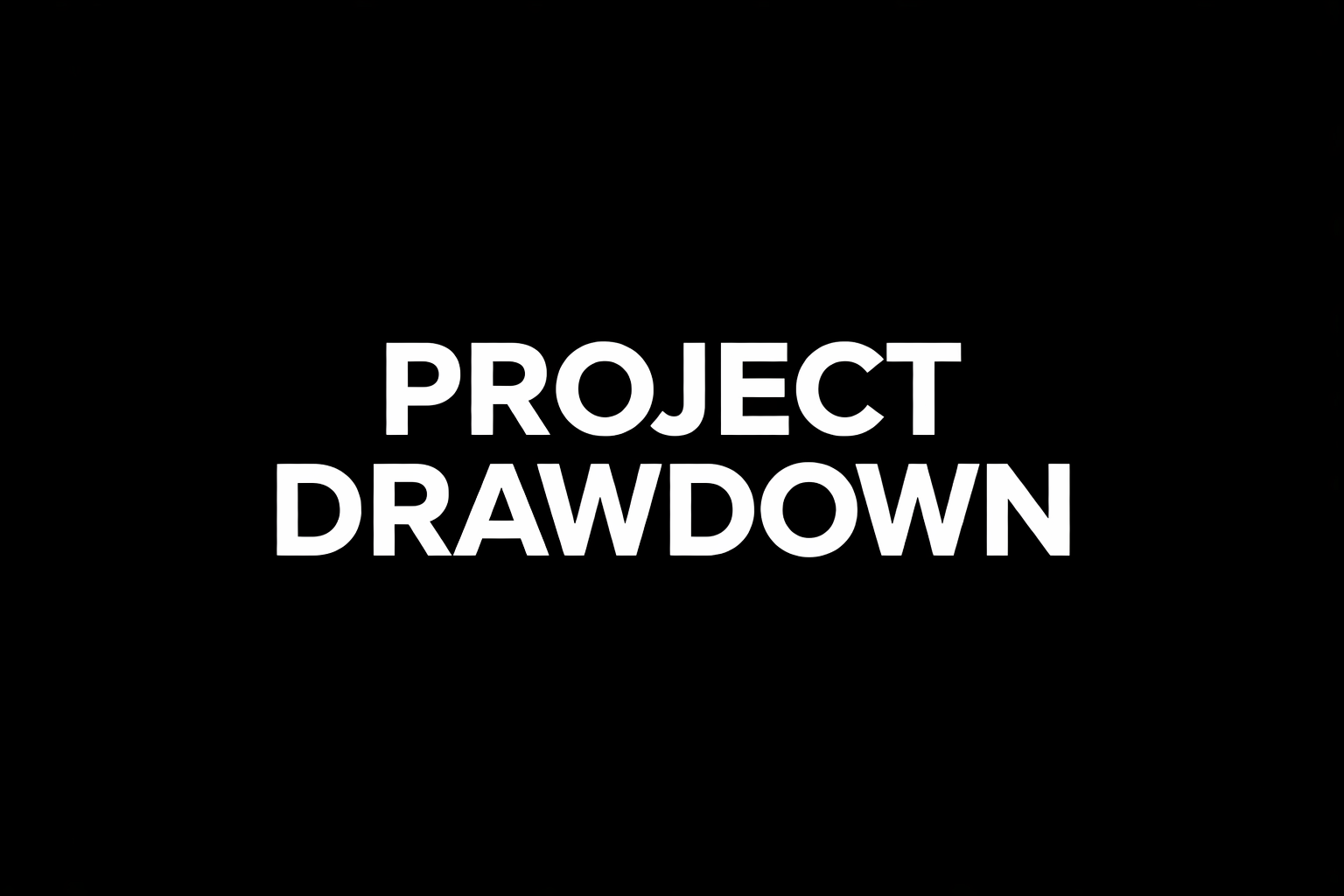 Project Drawdown (grayscale)