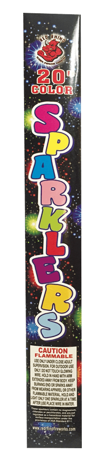 #20 Color Metal Sparklers