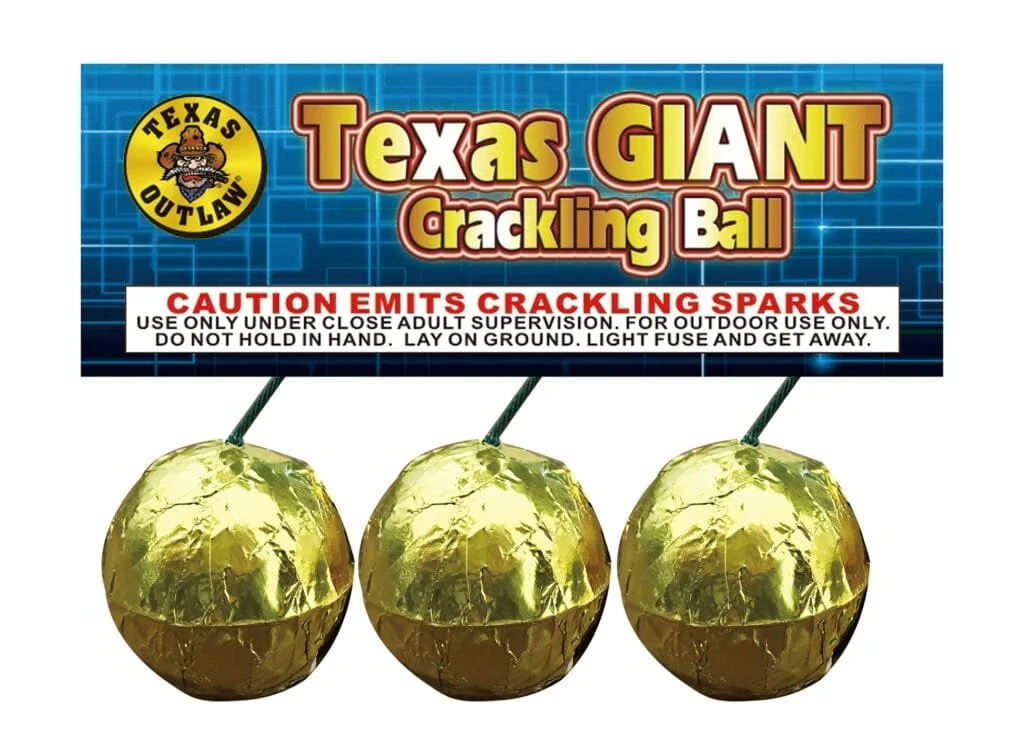 Taxas Giant Crackling Balls