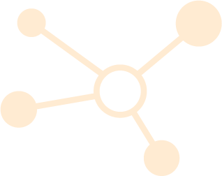 AI Stark County Ohio_F7LTD_Digital Agency_Matthew_Fischer  Diagram of a central node connecting to four outer nodes.