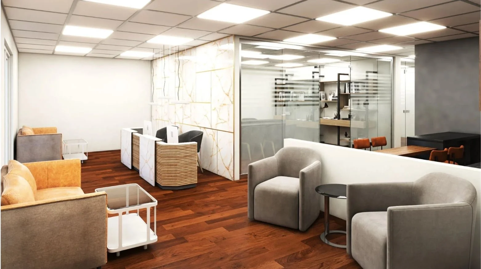 Interior of 10835 Bluegrass Parkway, one of D&D's Premier Louisville-Based Office Locations