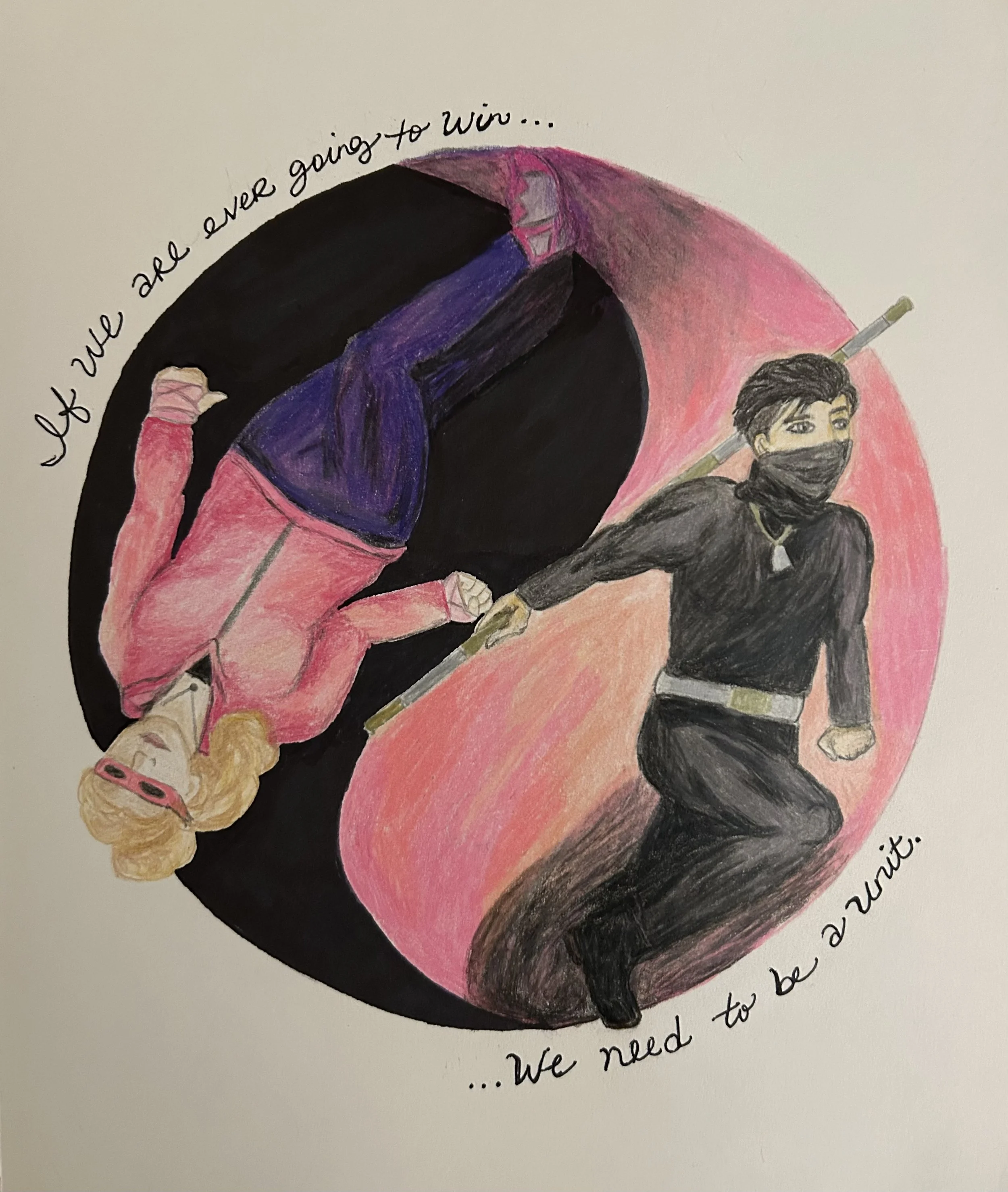 super fat friend, vigilante, serial fiction, curvy woman, martial arts, los angeles