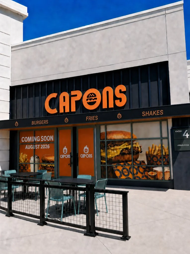 Capon’s Burgers Opens at Bergen Town Center in Paramus, NJ