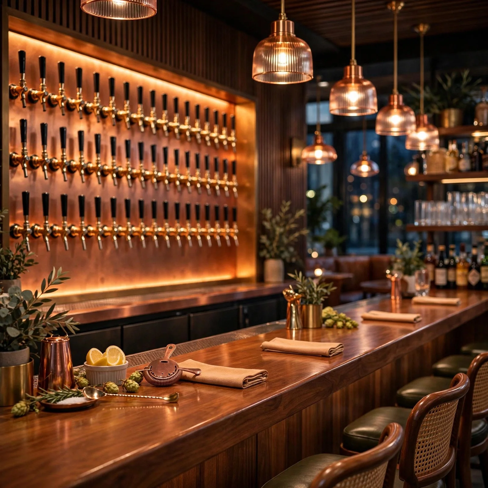 Yard House Is Taking  Over Garden State Plaza — 100 Beers on Tap in the Old Pinstripes Space