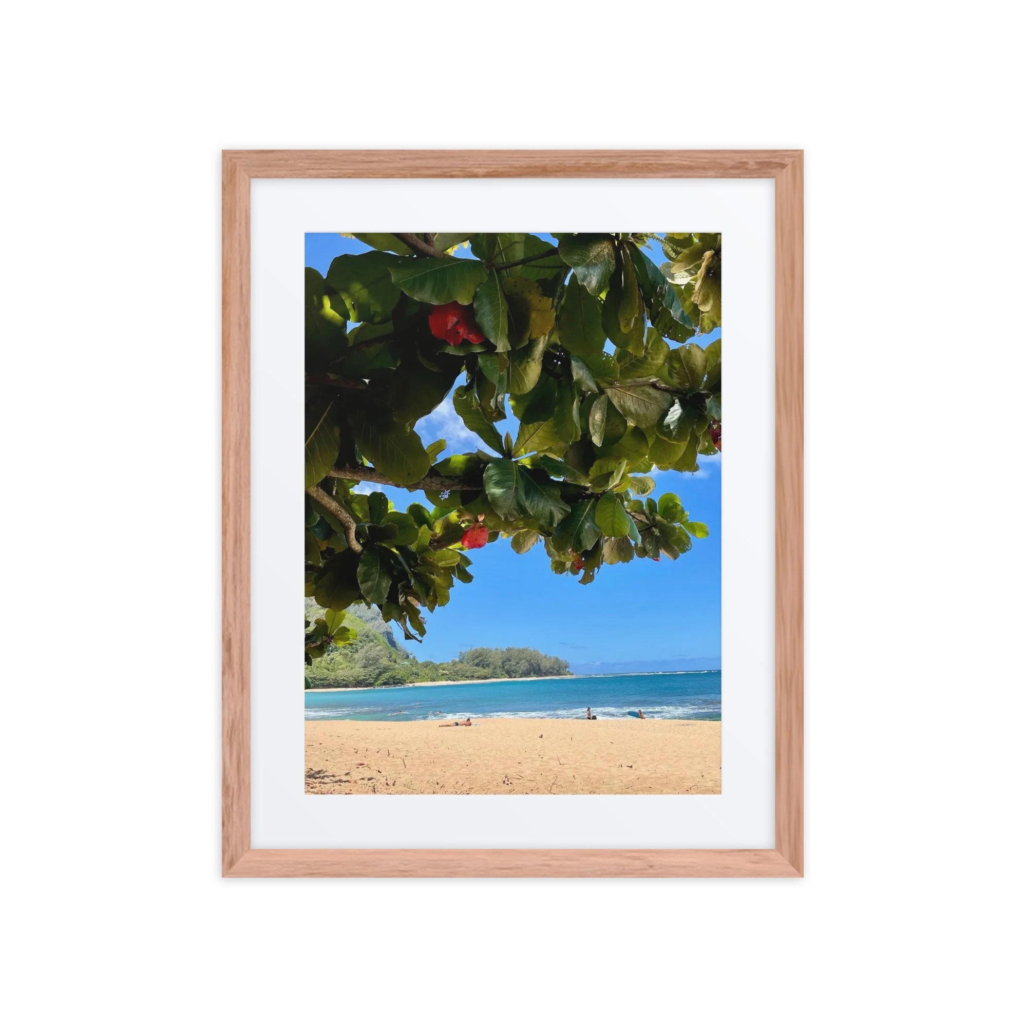 On the Beach of Kauai