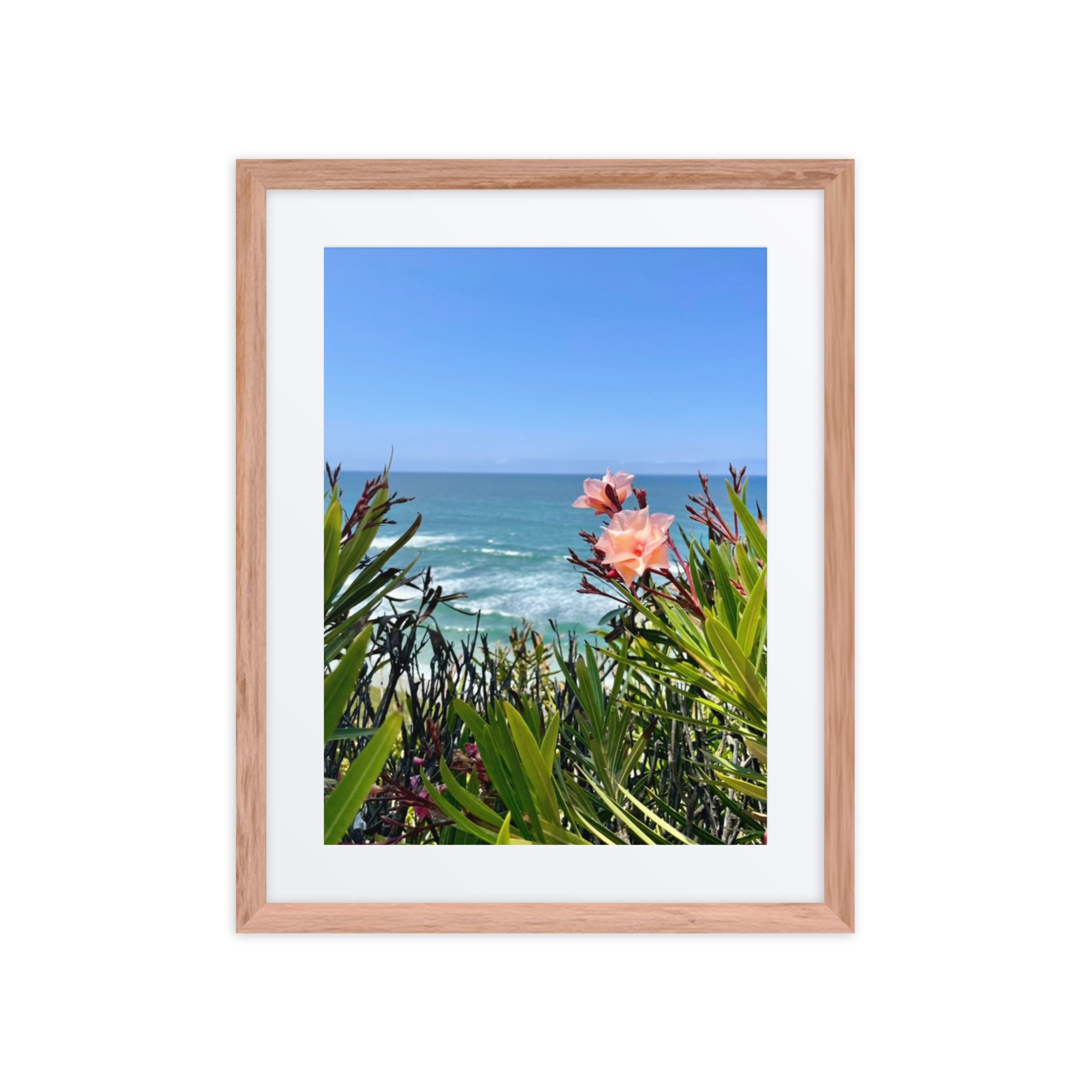 Wild Bloom by the Shore