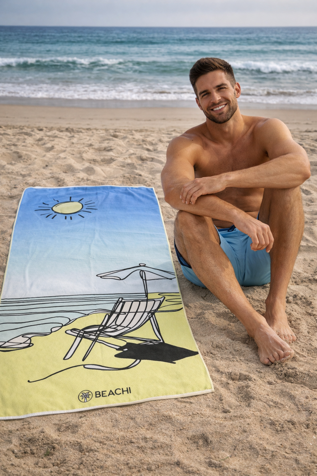 Sand-free, quick-dry, lightweight,Beachi, Beach towel.png