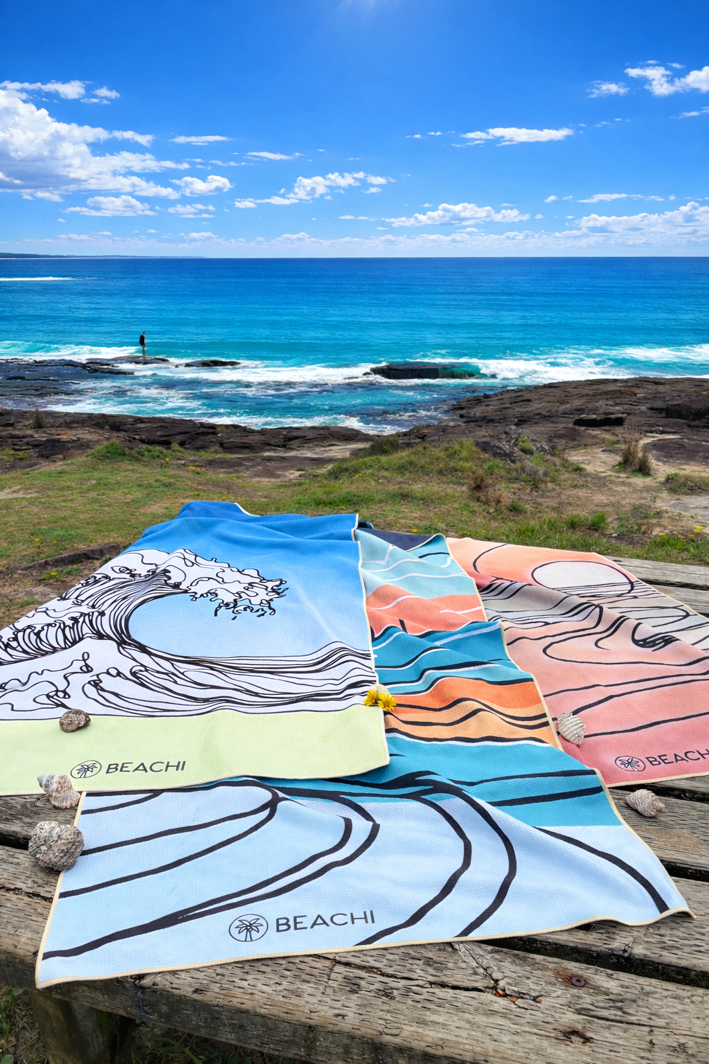 3 towels on bench.png