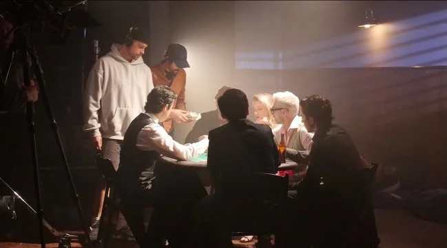 BEHIND THE SCENES of &ldquo;Love&rsquo;s Reckoning &rdquo;  1/2 &mdash; where the drama isn&rsquo;t only in front of the camera.
◽ Scar makeup to swan glow &mdash;
Our makeup artist transformed Alice in just hours. From tragic to terrific, all in a d