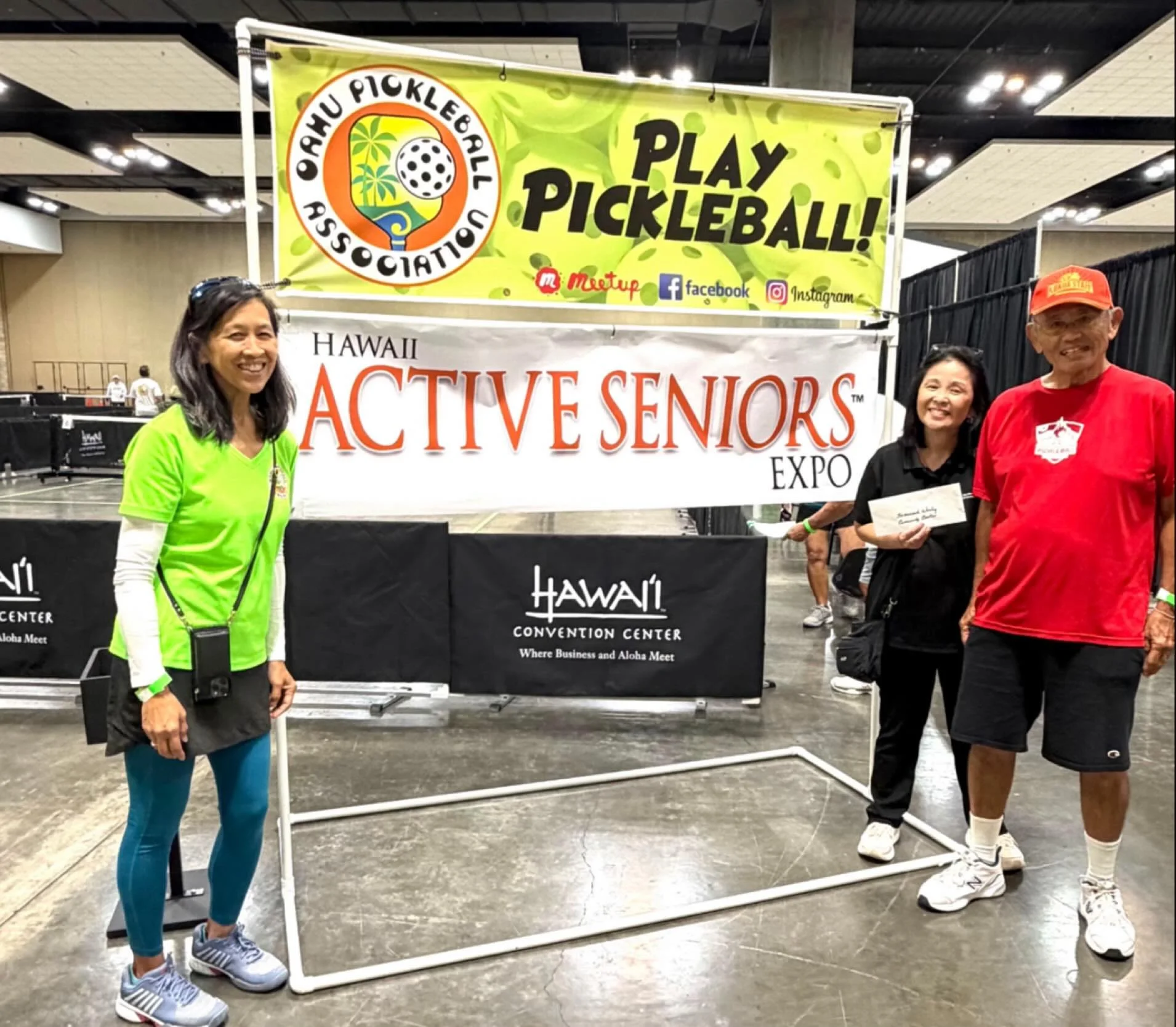 It was a fun &amp; extra special weekend at the Hawaii Active Seniors Expo. SWCC was the named beneficiary of the Expo&rsquo;s first pickleball tournament for seniors sponsored by the Oahu Pickleball Association (OPA). 

Mahalo Donna Ching &amp; Dann
