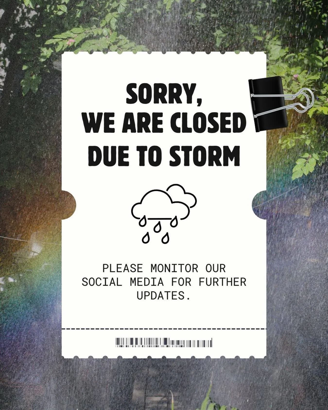 For the safety of our SWCC community, and in alignment with state and city closures due to the storm, SWCC will be closed on Friday, March 13. We plan to reopen on Monday, March 16, once conditions are safe. Please check our social media for updates 