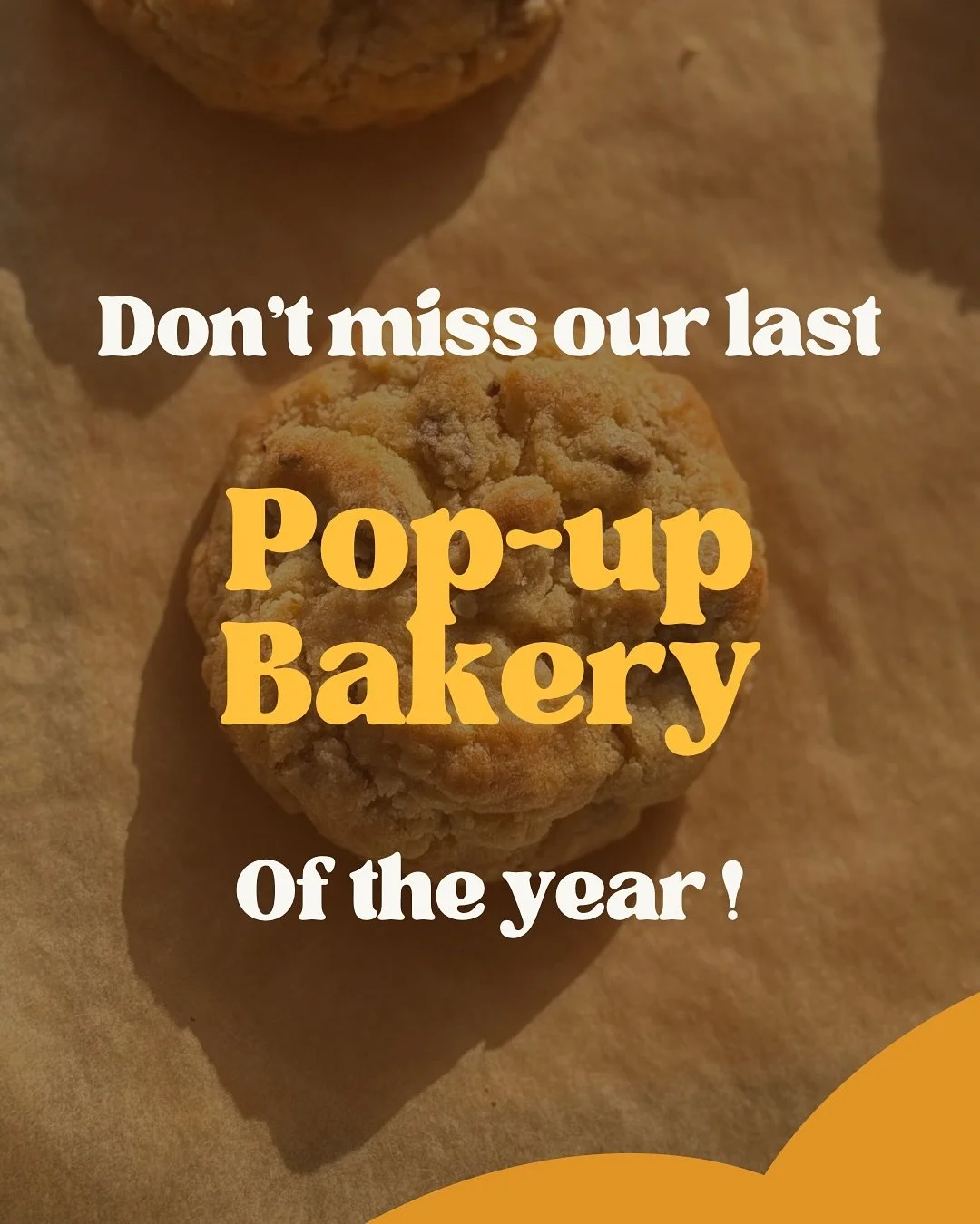 Our last pop-up bakery of the year is right around the corner! 

Come by Sunday for and grab a coat with your cookie 🍪, some new boots with your brownies or some gloves to go with your granolas 🥣.

📆 Sunday 9th November 
🕛 12 pm - 5 pm
📍 Breestr