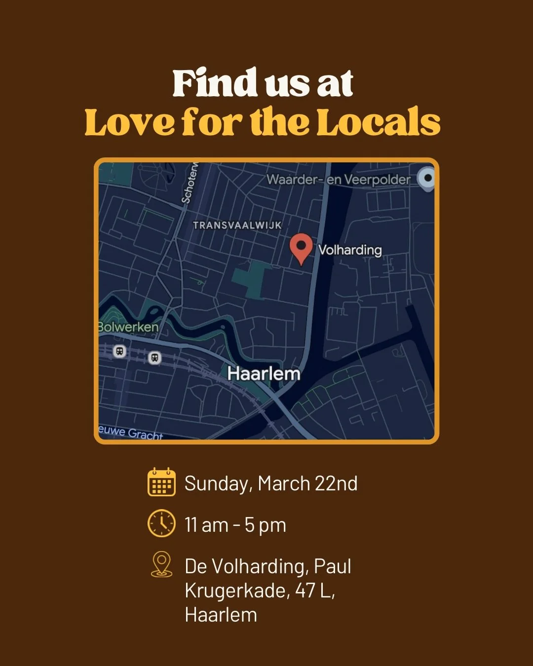 Haarlem, we&rsquo;re back in the oven 🔥

Catch Barlow Bakehouse at @loveforthelocals this Sunday. Fresh bakes, proper flavours, no shortcuts.

Granola. Cookies. Brownies. Banana bread.
All homemade. All worth it.

📍 @de_volharding_haarlem 
🗓 Sunda