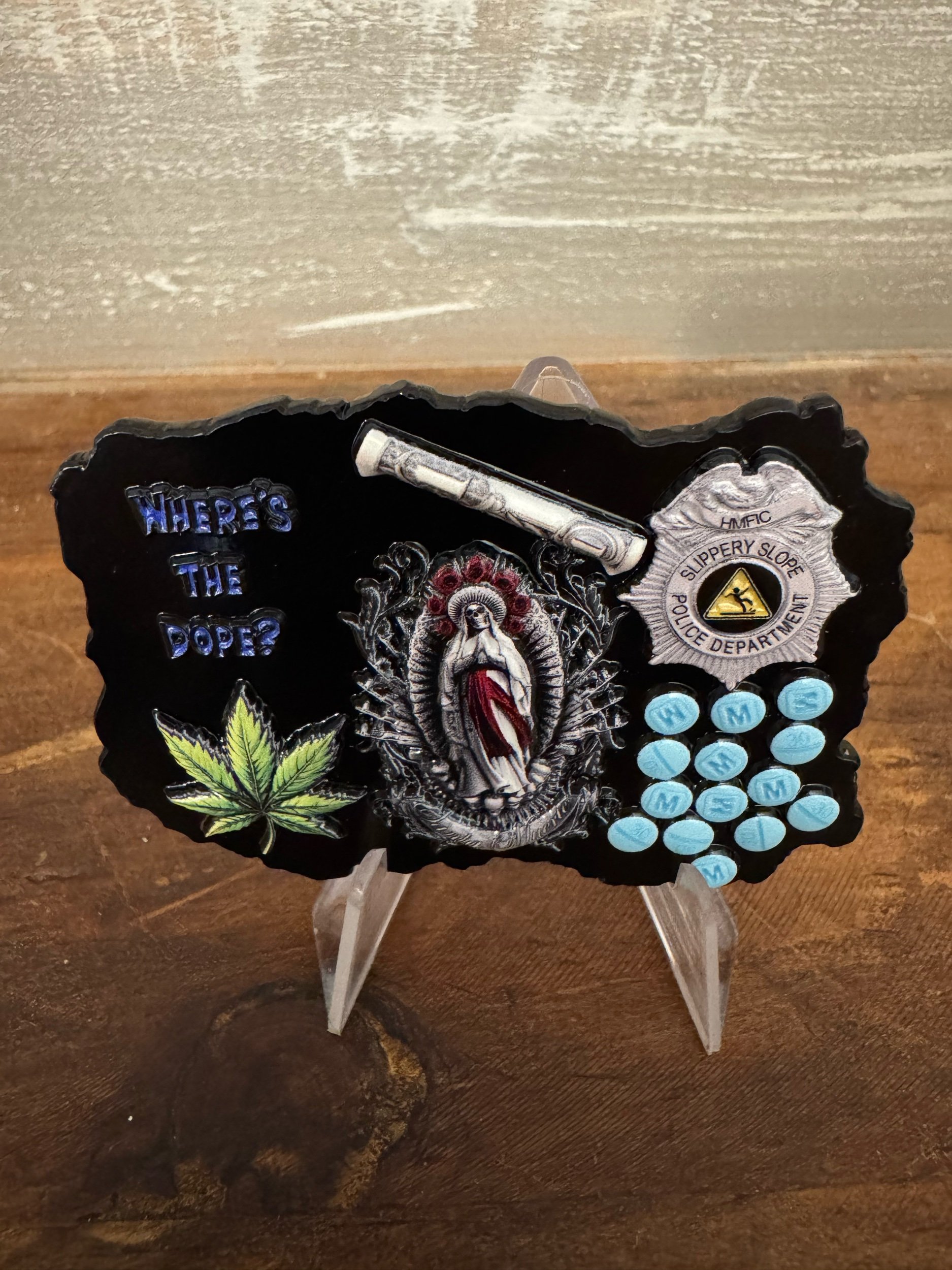 Chasing the Dragon Challenge Coin