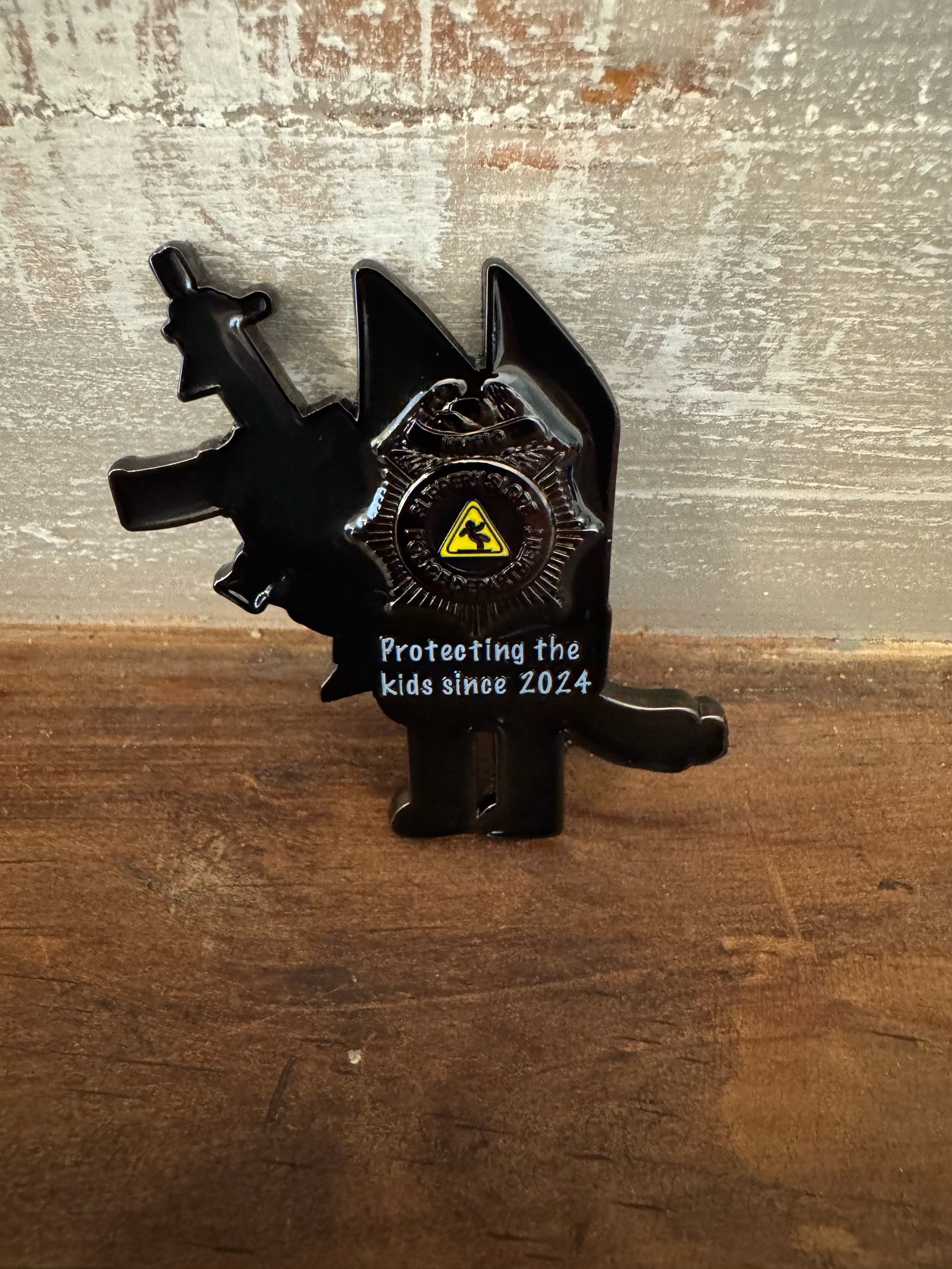 Tactical Bluey challenge coin