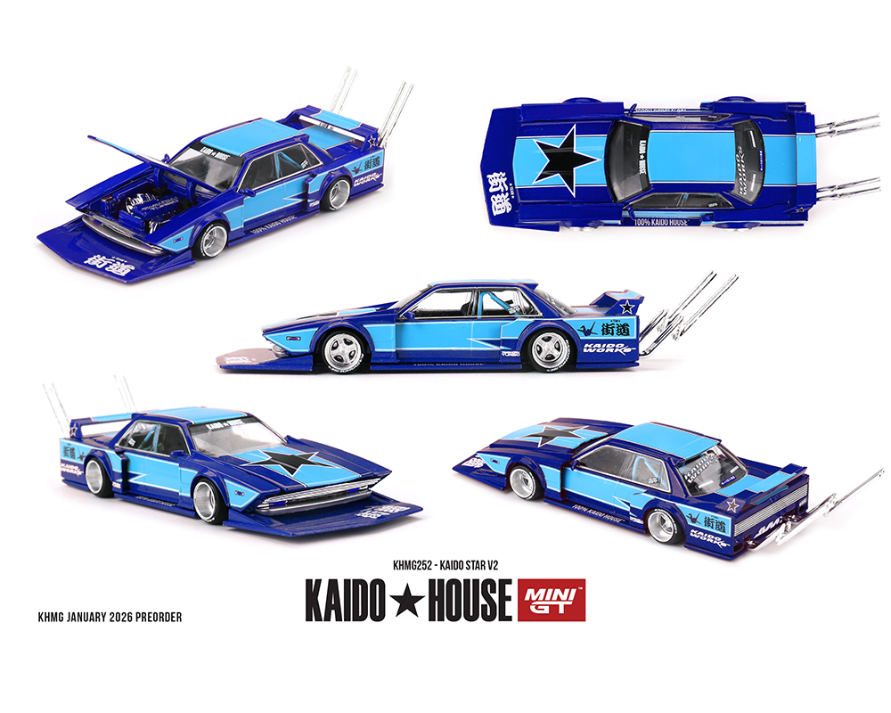 (Preorder) Kaido House x Mini GT 1:64 KAIDO STAR V2