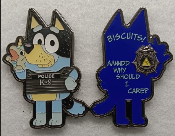 Bandit K-9 Challenge Coin