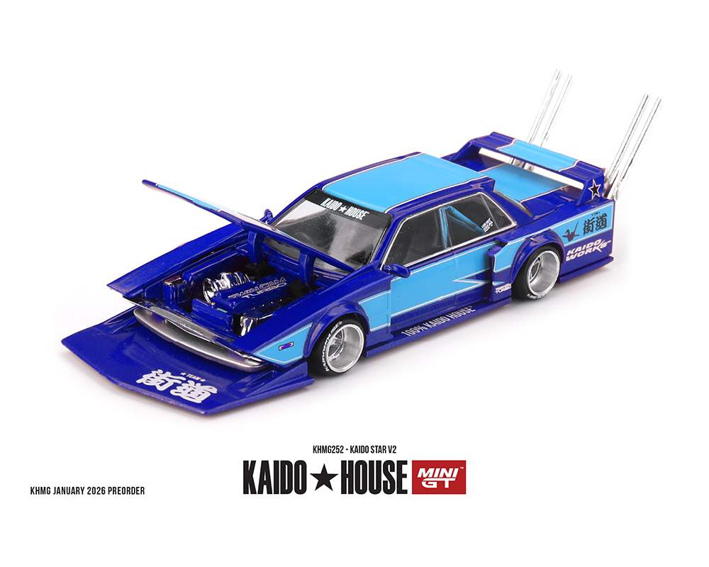 (Preorder) Kaido House x Mini GT 1:64 KAIDO STAR V2