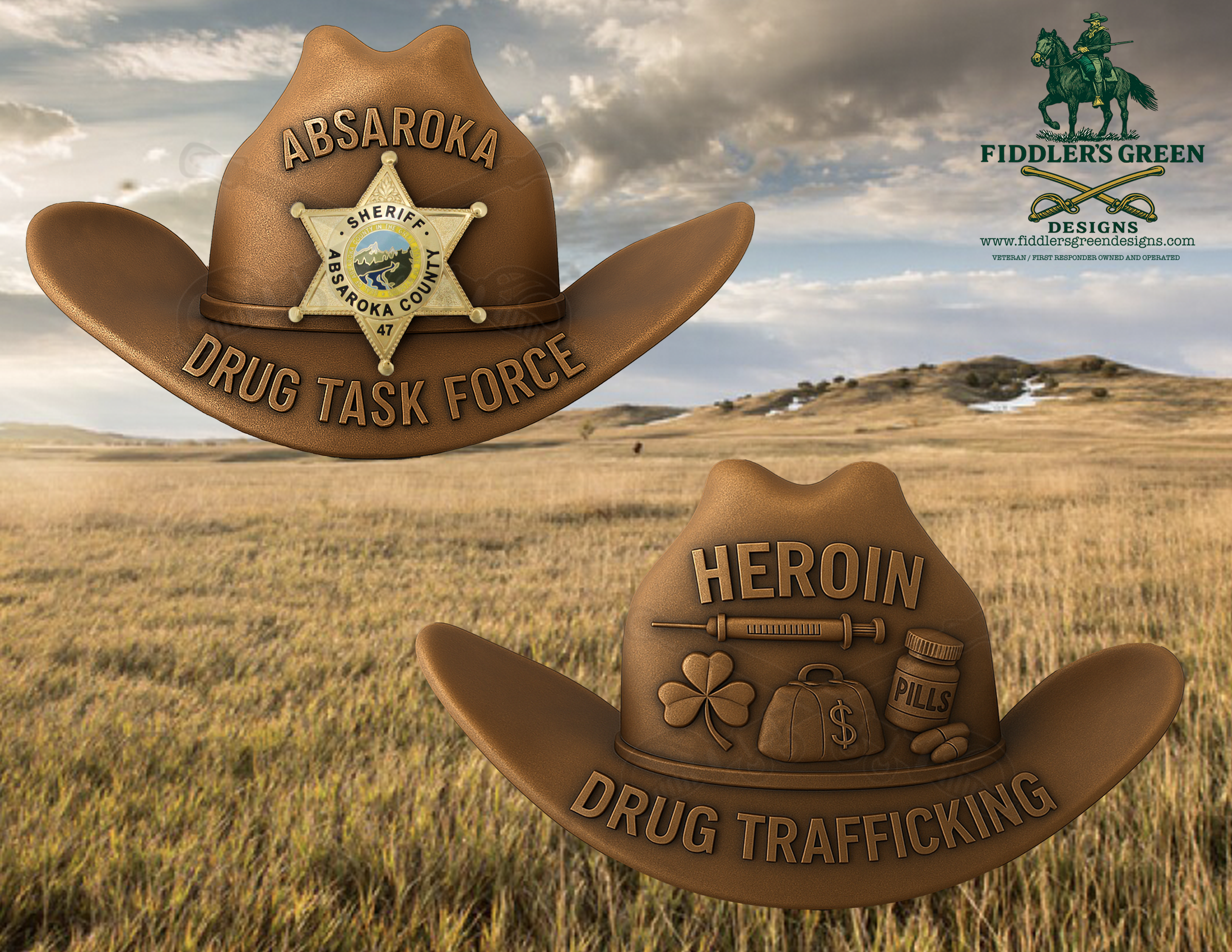 Longmire, abrasoka, drug, task, force, challenge, coin