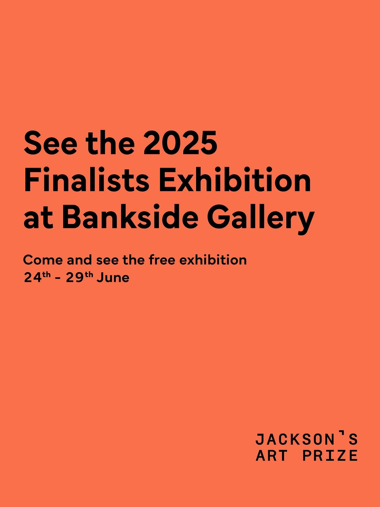 My work will be featured at the Bankside Gallery in June as part of the Jacksons art prize.

From the 24th to the 29th of June.

#jacksonartprize #jacksonsartprize2025 #jacksonsart #paintingprize #contemporarypainting #artprizes #artprize2025 #prizew