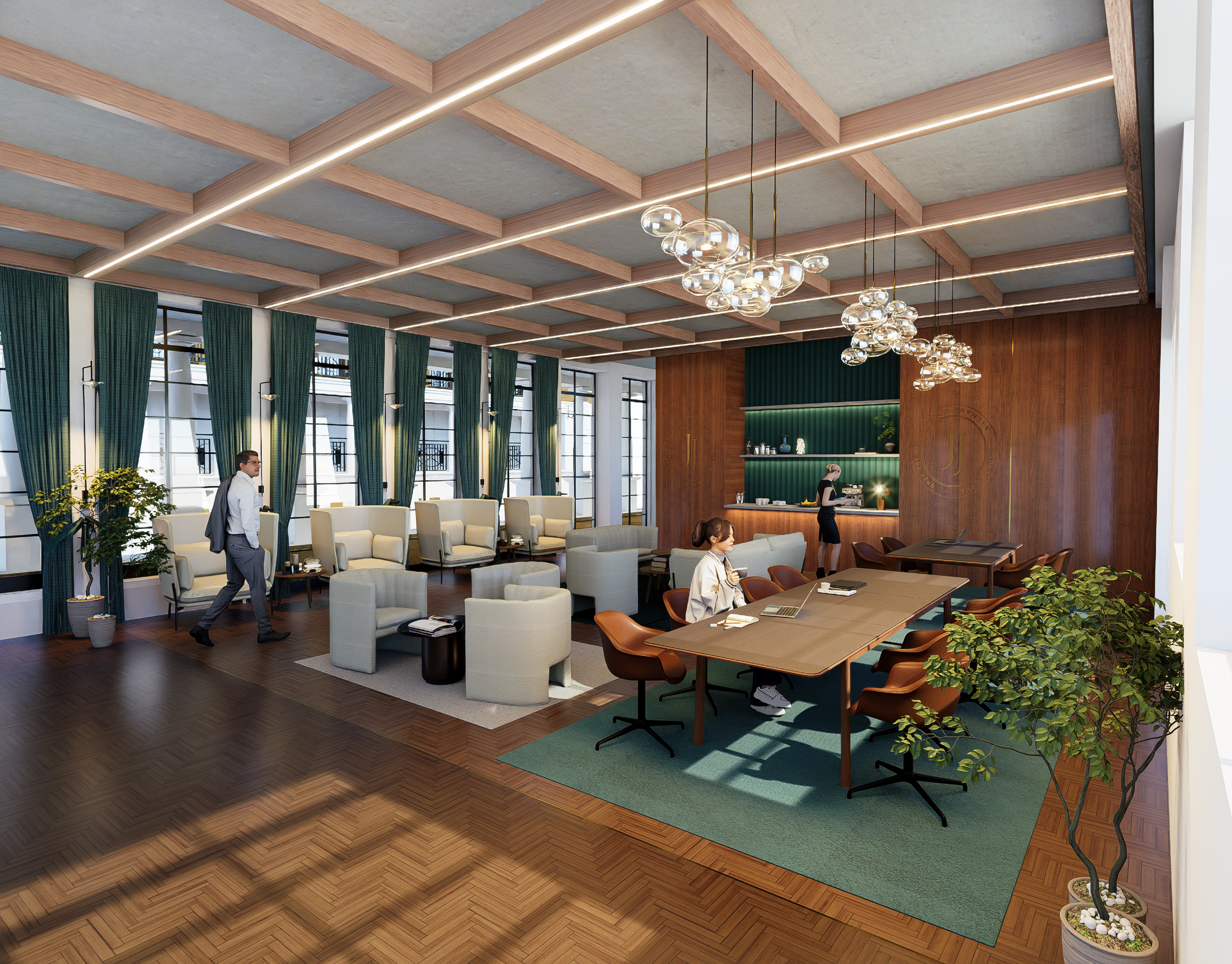 Private Members Club London by Brandon Buck Architects