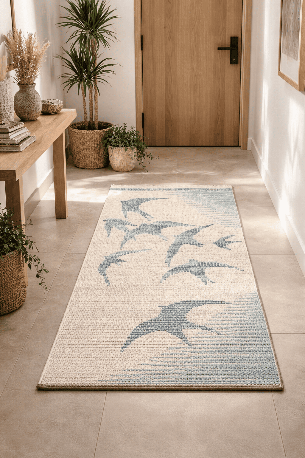 Woven Weft-Faced Entry Rug	