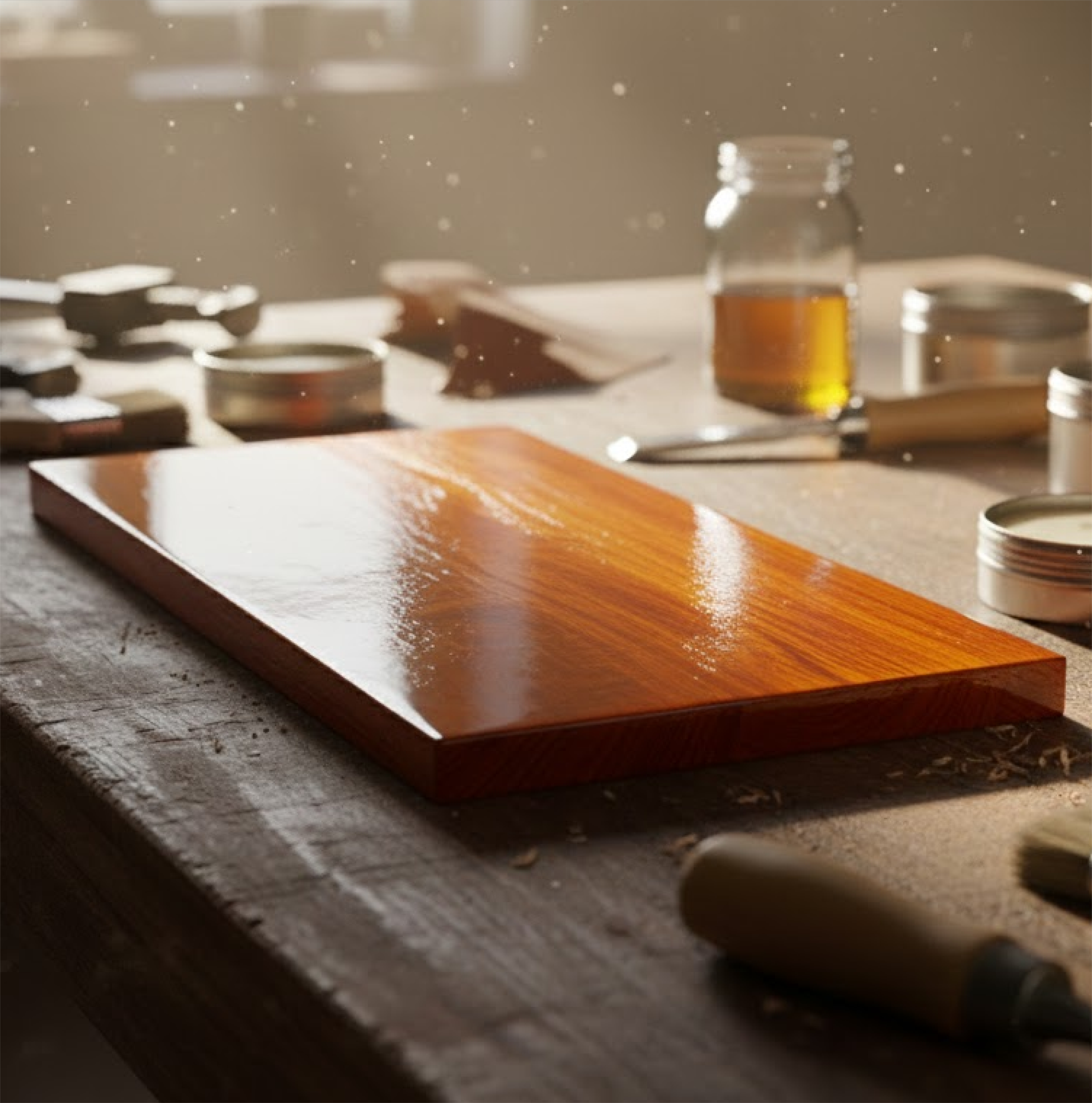 Application of Natural Wood Finishes