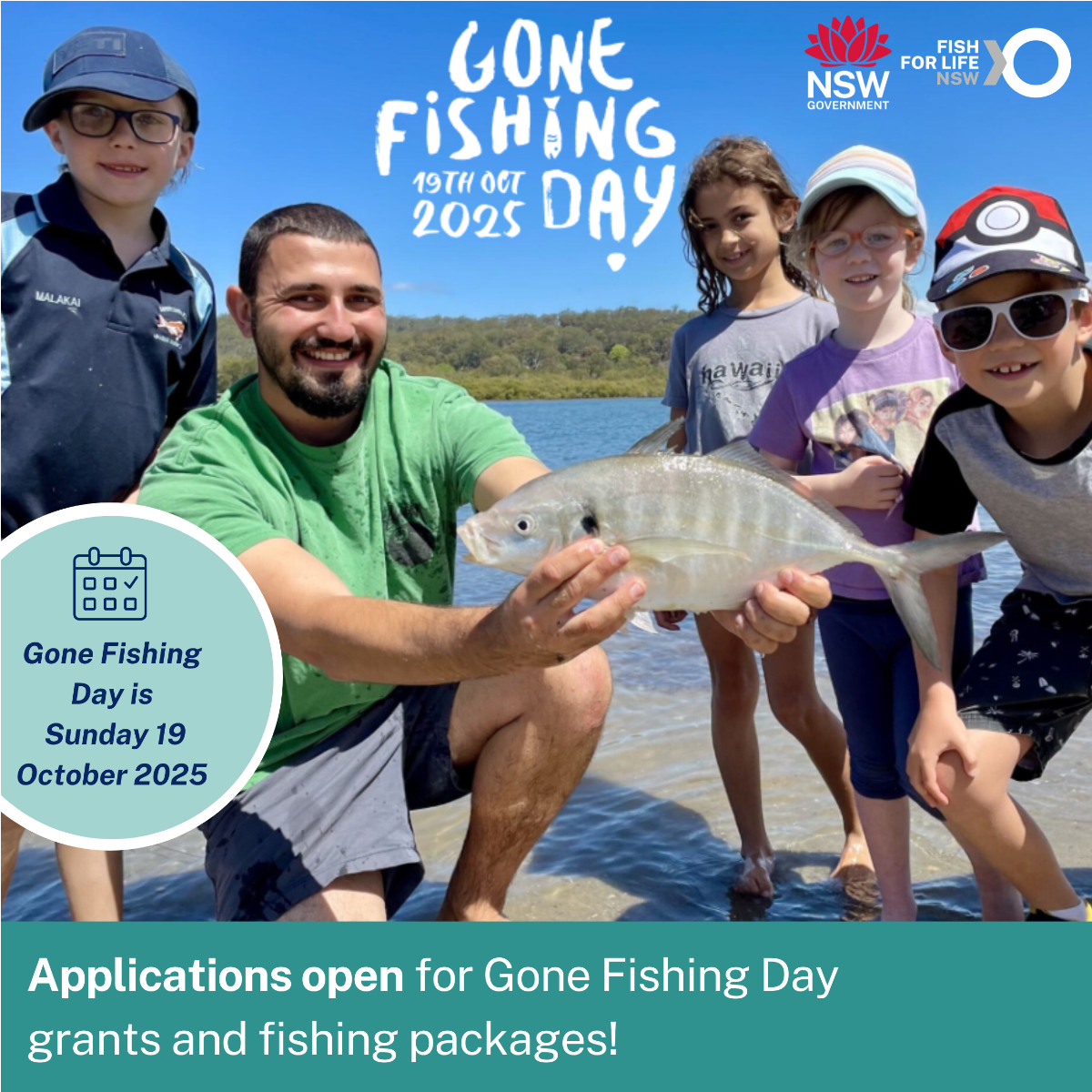 Gone Fishing Day Grant Applications Open!🎣 