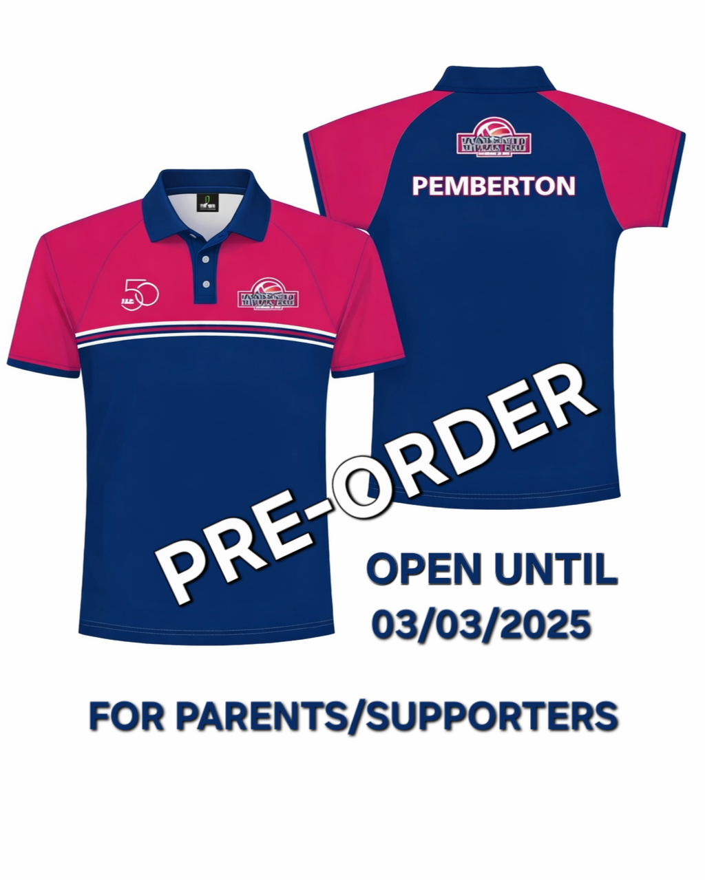 *PRE-ORDER* - 50 Years Polo - Unisex