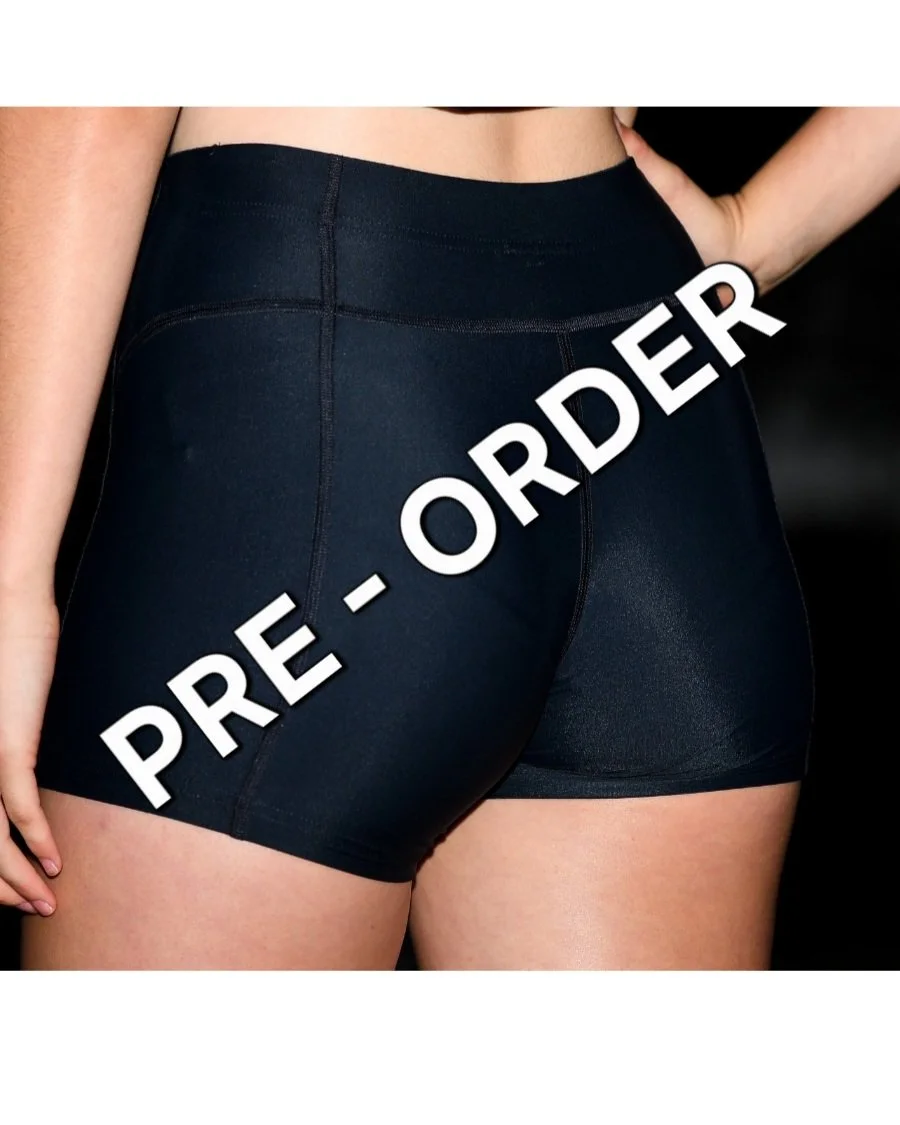 *PRE-ORDER* - Navy Booty Shorts