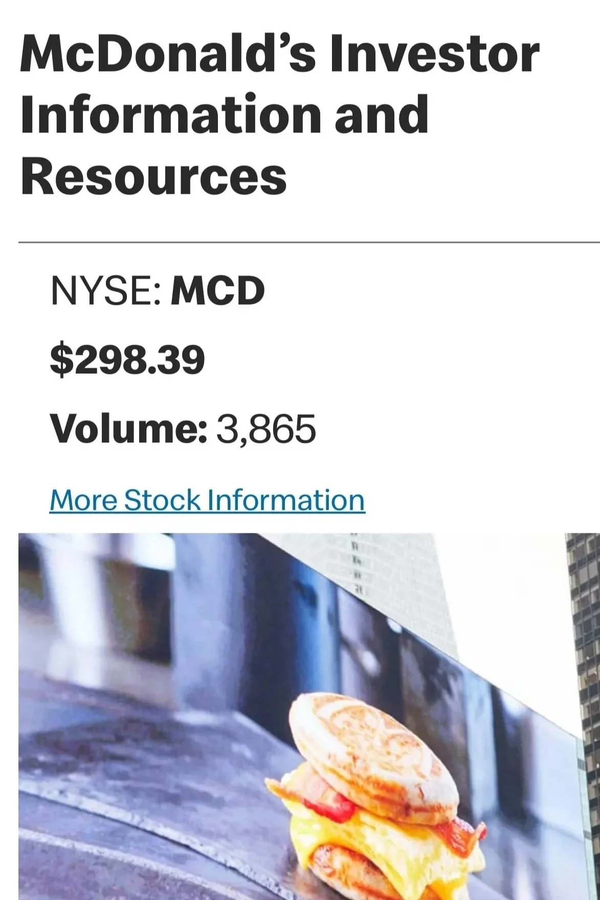 Investor Relations (IR) Website