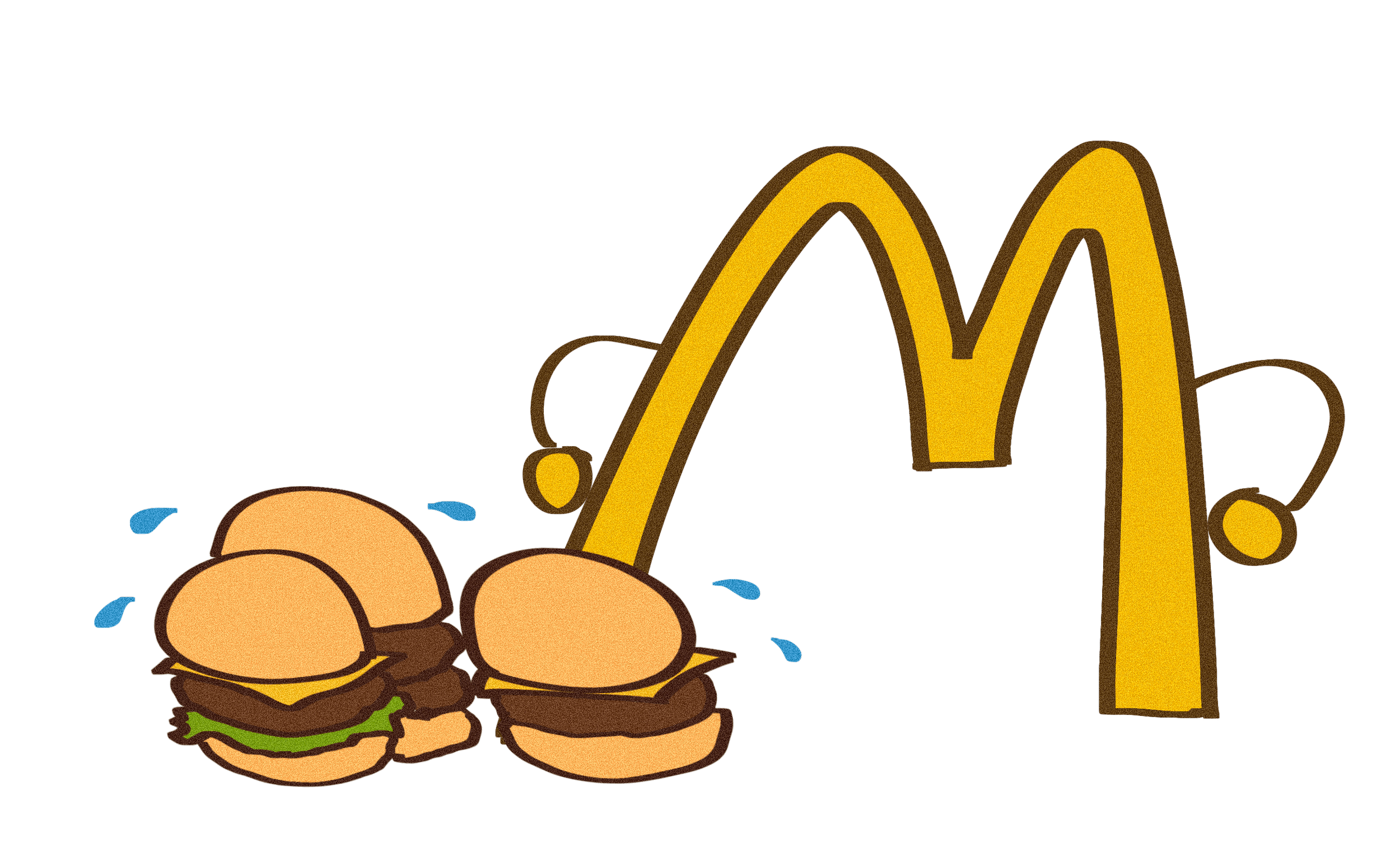 McDonald's towering over burger competitors