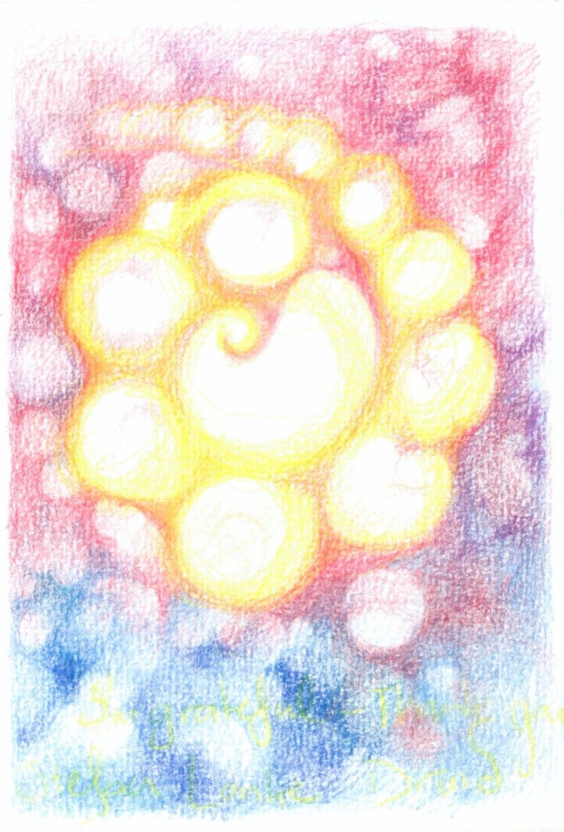 Organic Sun • pencil • 15x10cm