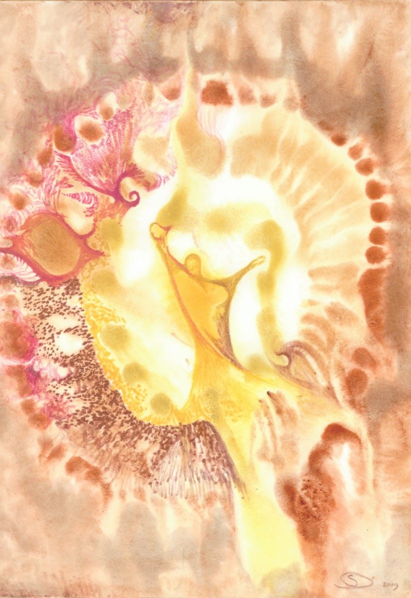 Triomph • pencil & watercolour • 31x23cm