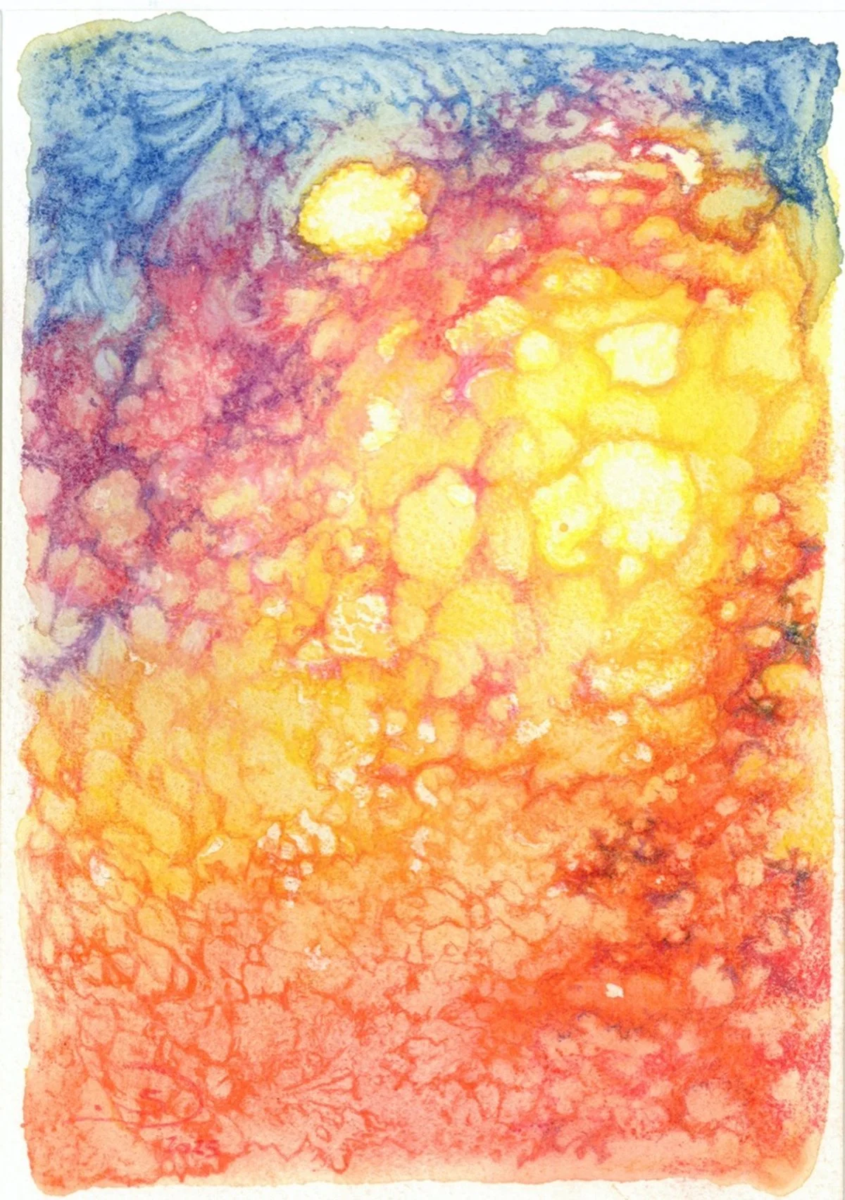 Colourful Transitions  • pencil  • 21x15cm