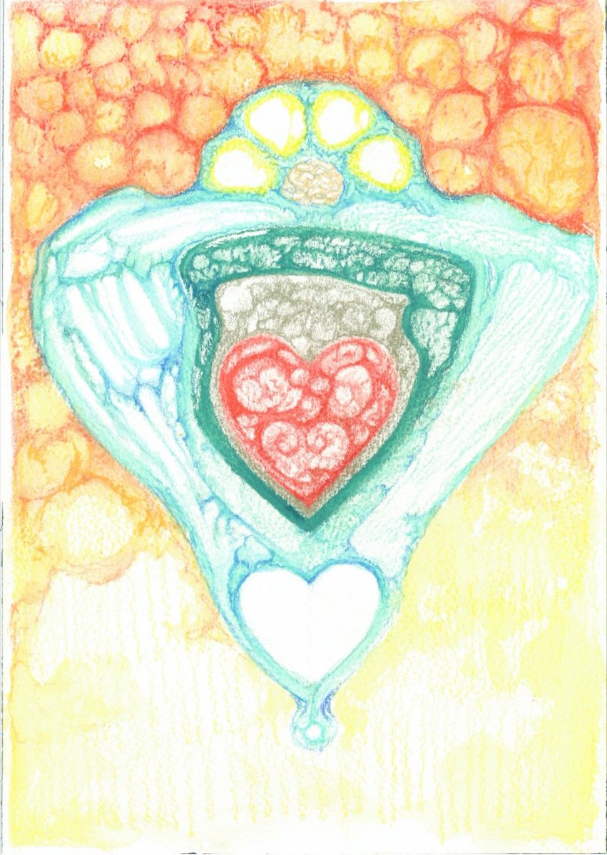 Cosmic Bell • pencil • 26x18cm
