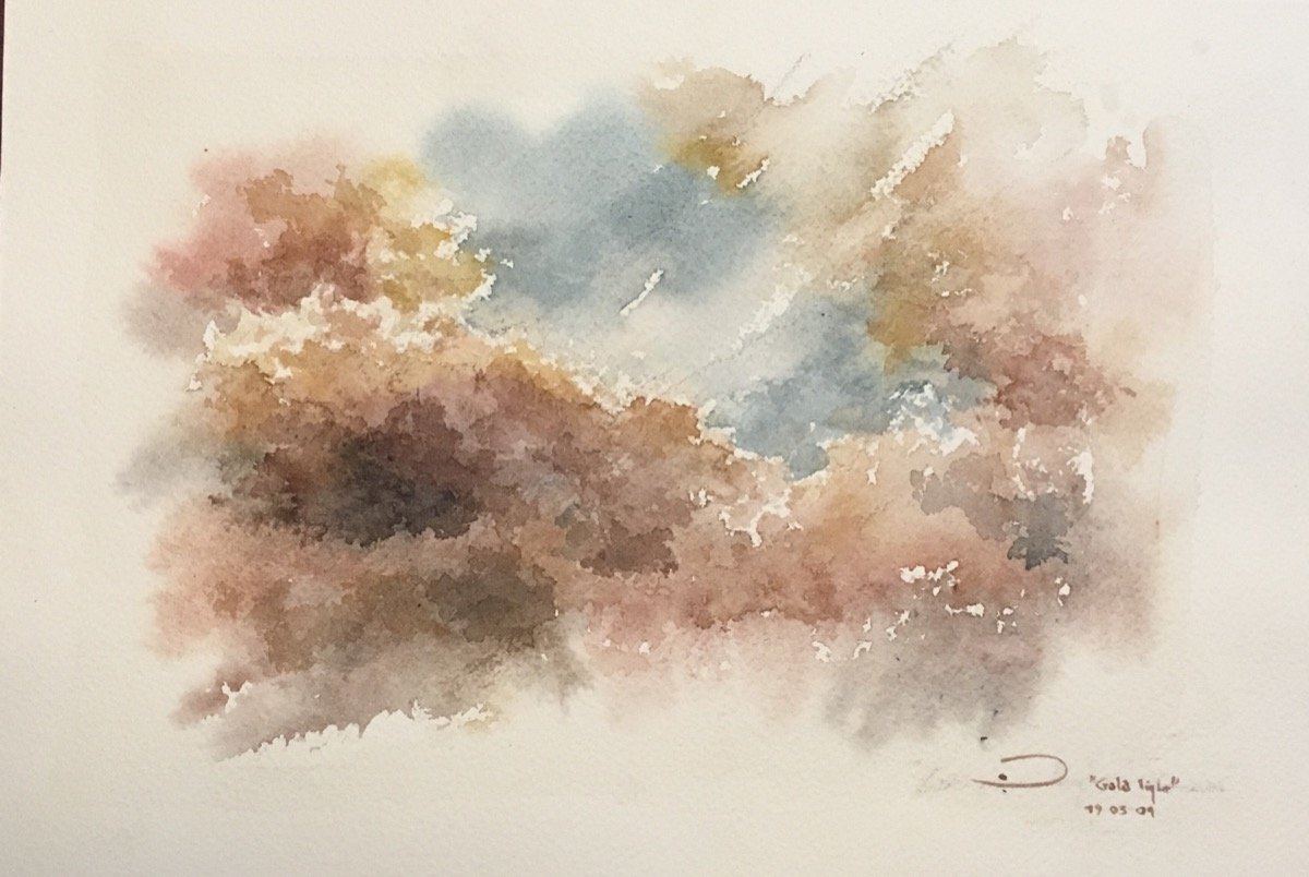 Clouds I • watercolour • 18x26cm