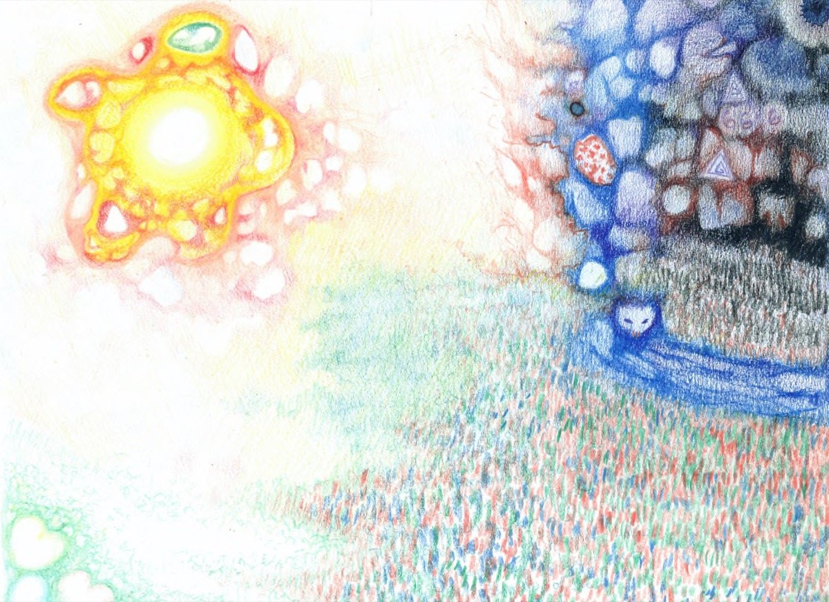 The Incarnation Scene • pencil • 23x29cm