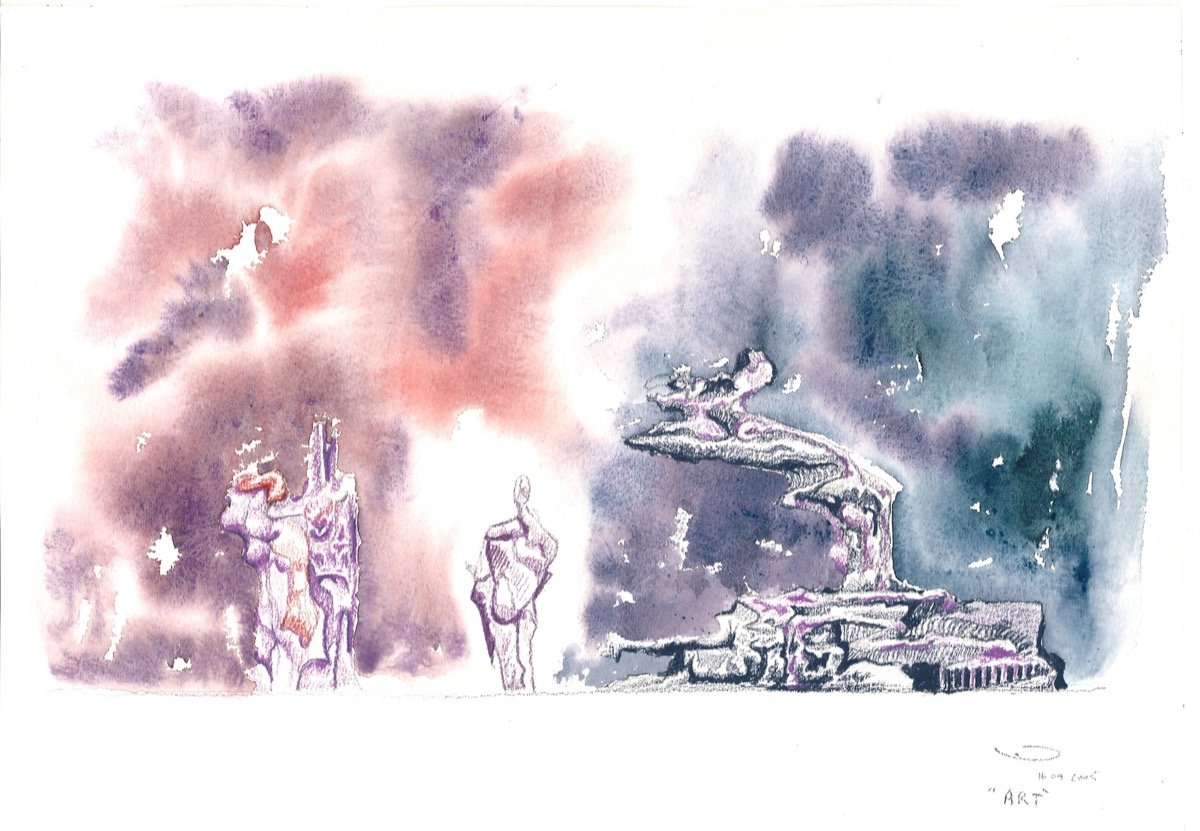 ART • watercolour & pencil • 31x41cm