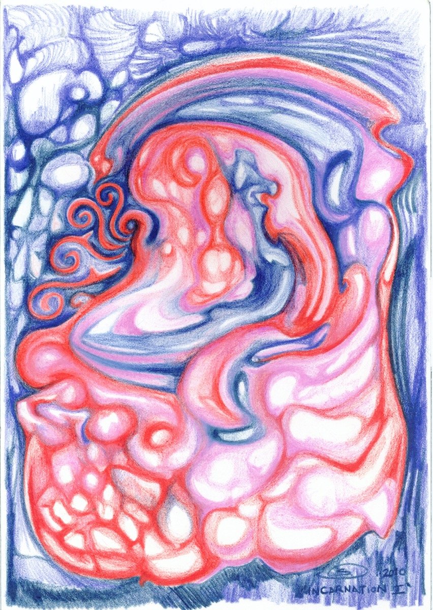 Incarnation • pencil • 26x18cm