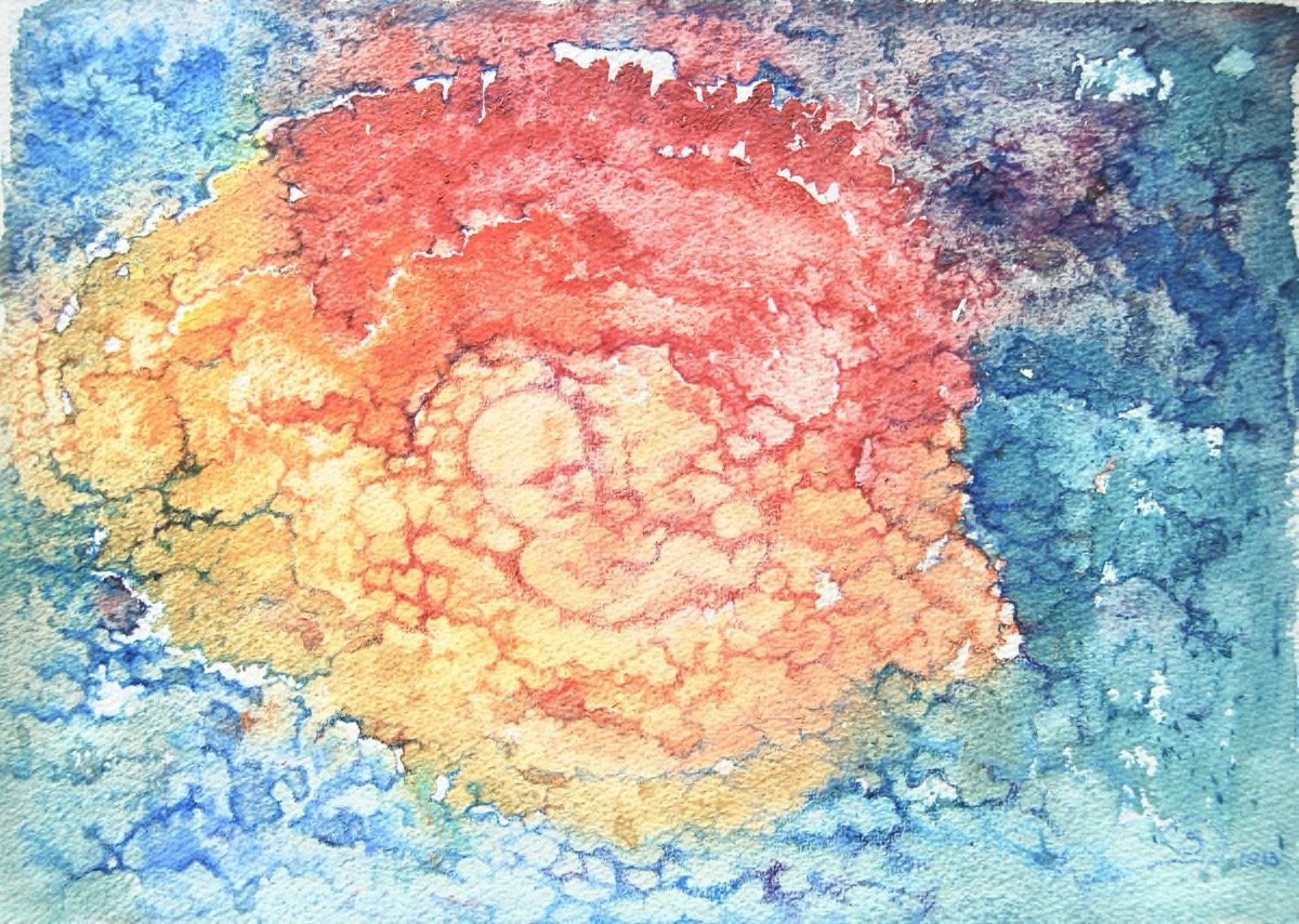 A New Life • pencil & watercolour • 26x36cm