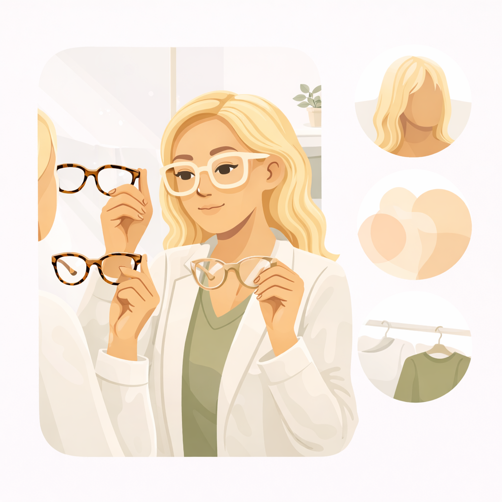 Dokonalý výběr: Jak sladit barvu brýlí s tónem pleti, vlasy a šatníkem