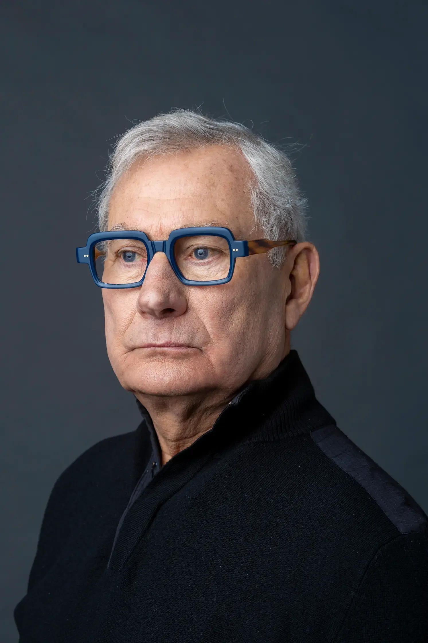 Charakterní modré geometrické obruby | Nezávislý design | Vidím Pěkně