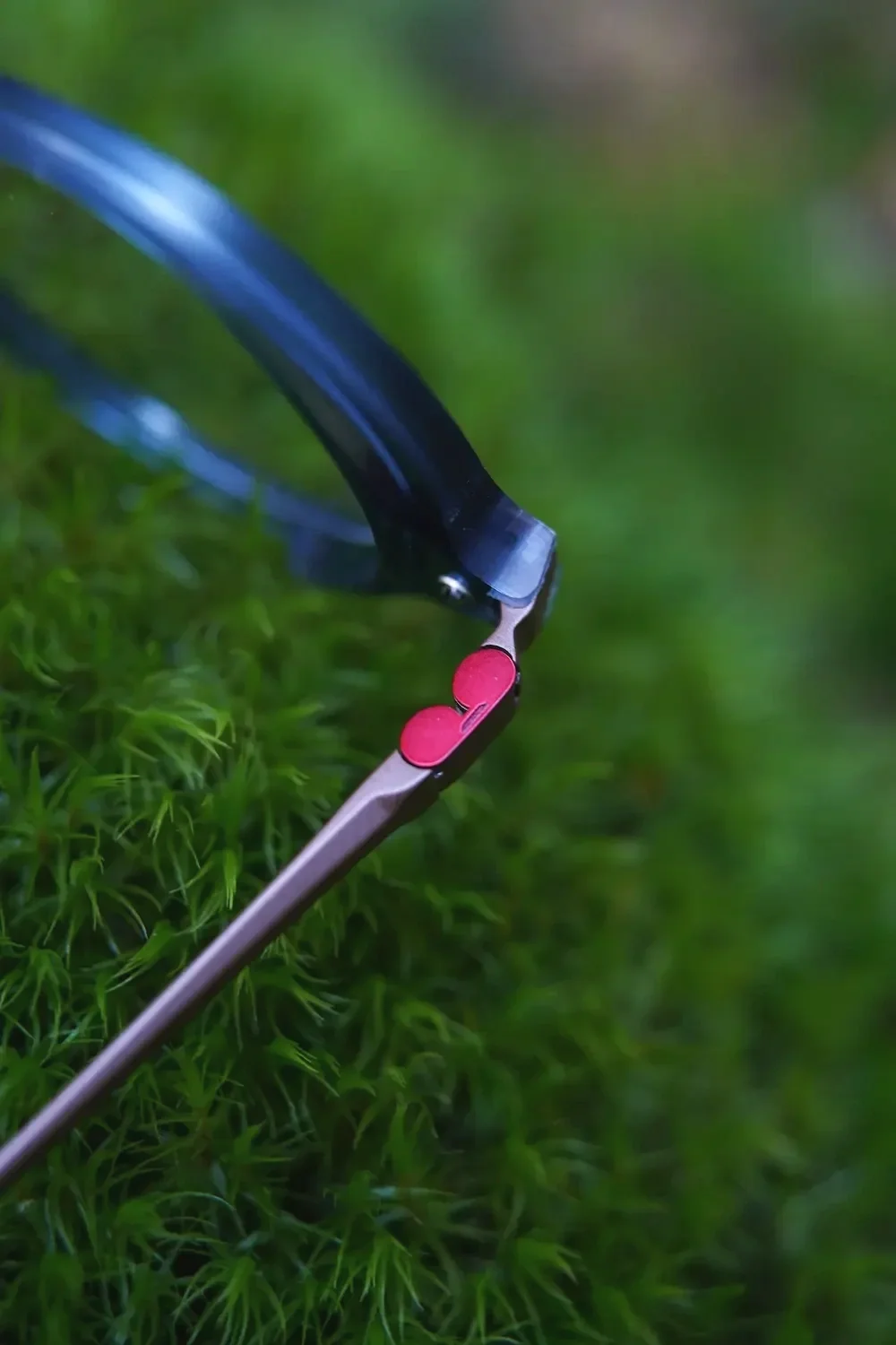 Detail brýlí La Petite Lunette Rouge.