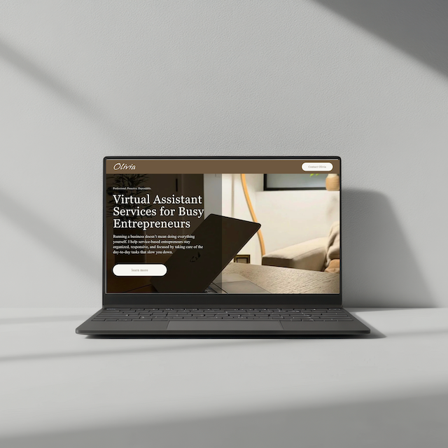 Olivia — Squarespace 7.1 Template
