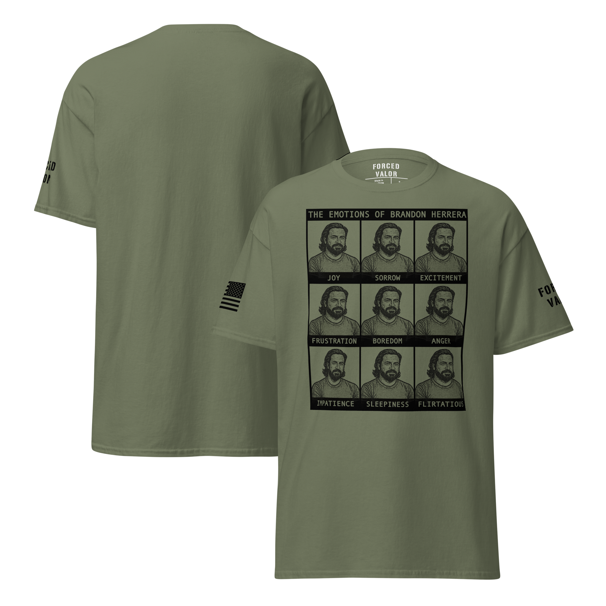 Forced valor merchandise