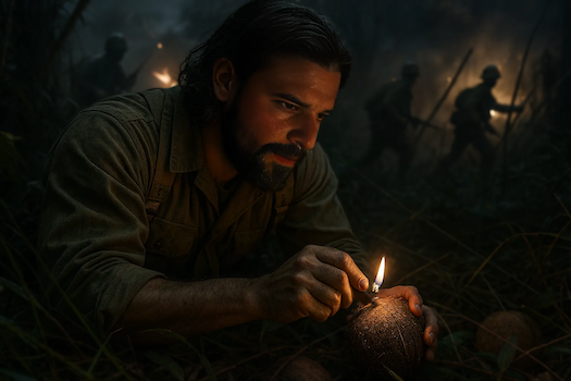 Coconut Chaos: Herrera's Explosive Stand on Bloody Ridge