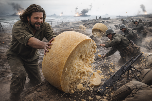 Brandon Herrera’s Parmesan Panzer Pancake Party