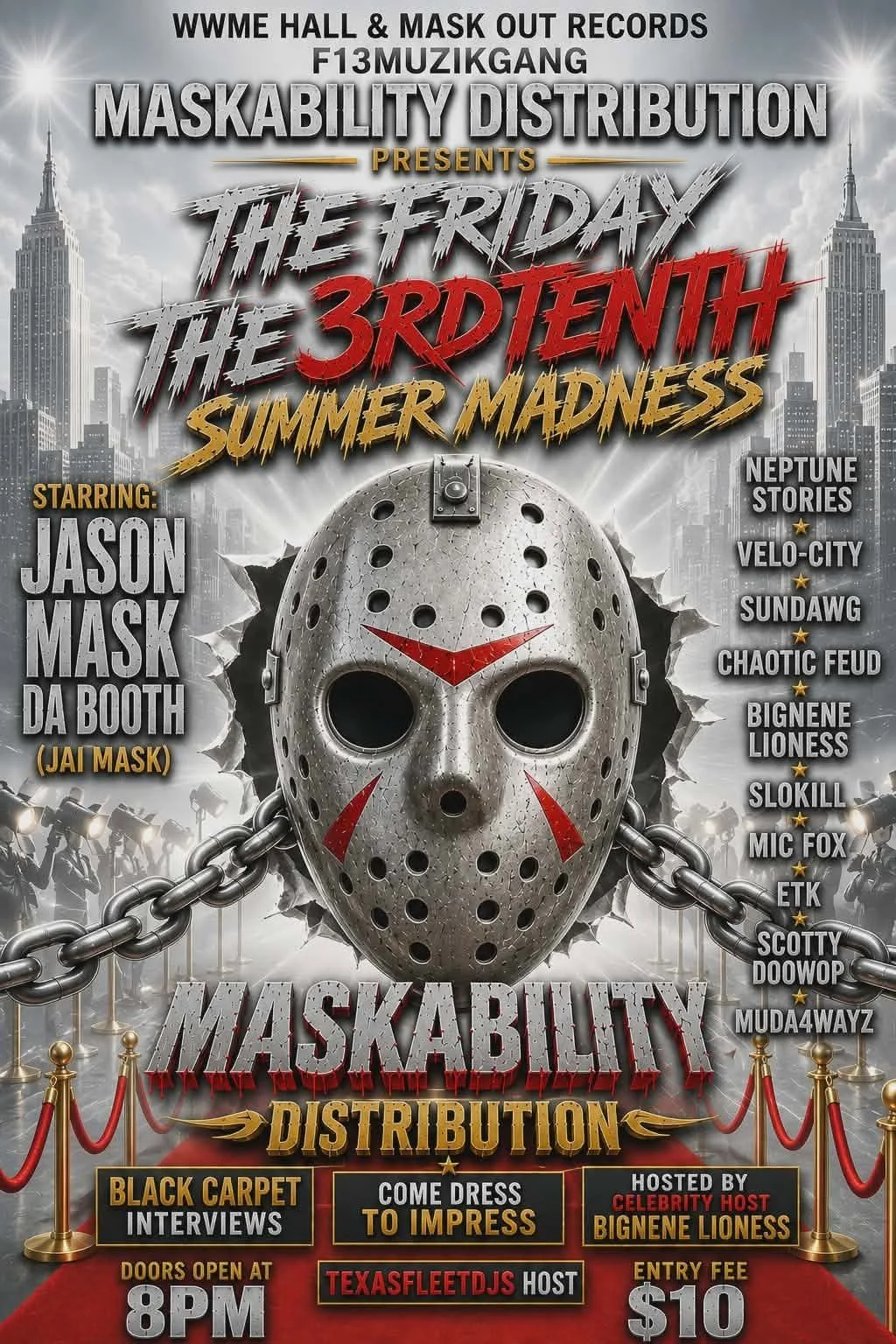FRIDAY THE 3RDTENTH SUMMER MADNESS